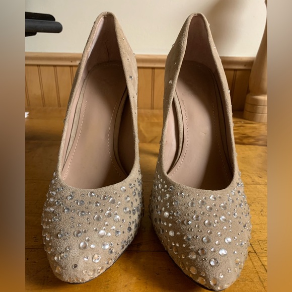 💋Vince Camuto Suede Pump Blush 7.5 - Picture 6 of 15